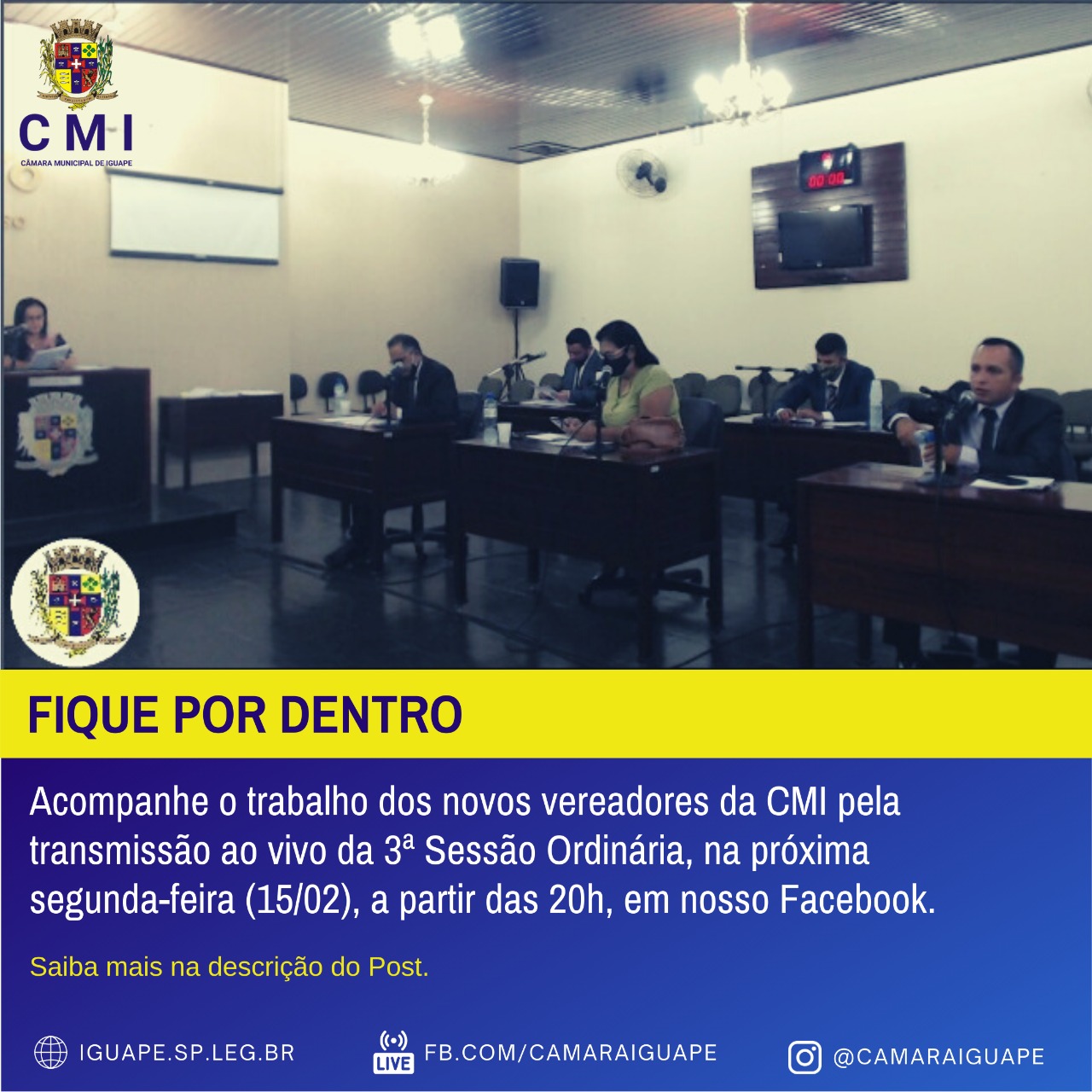 3ª Sessão Ordinária de 2021