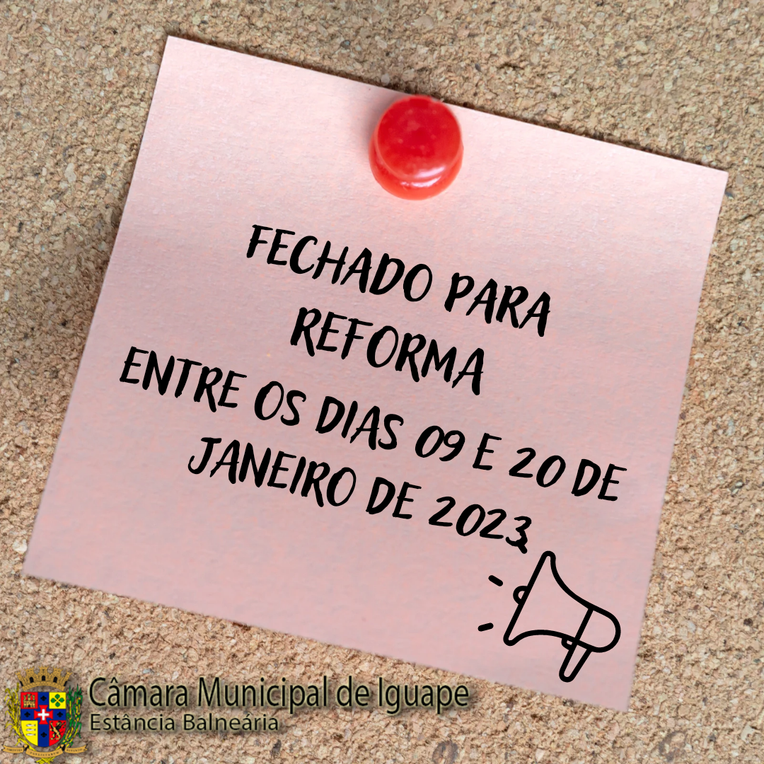 Fechado para Reforma 