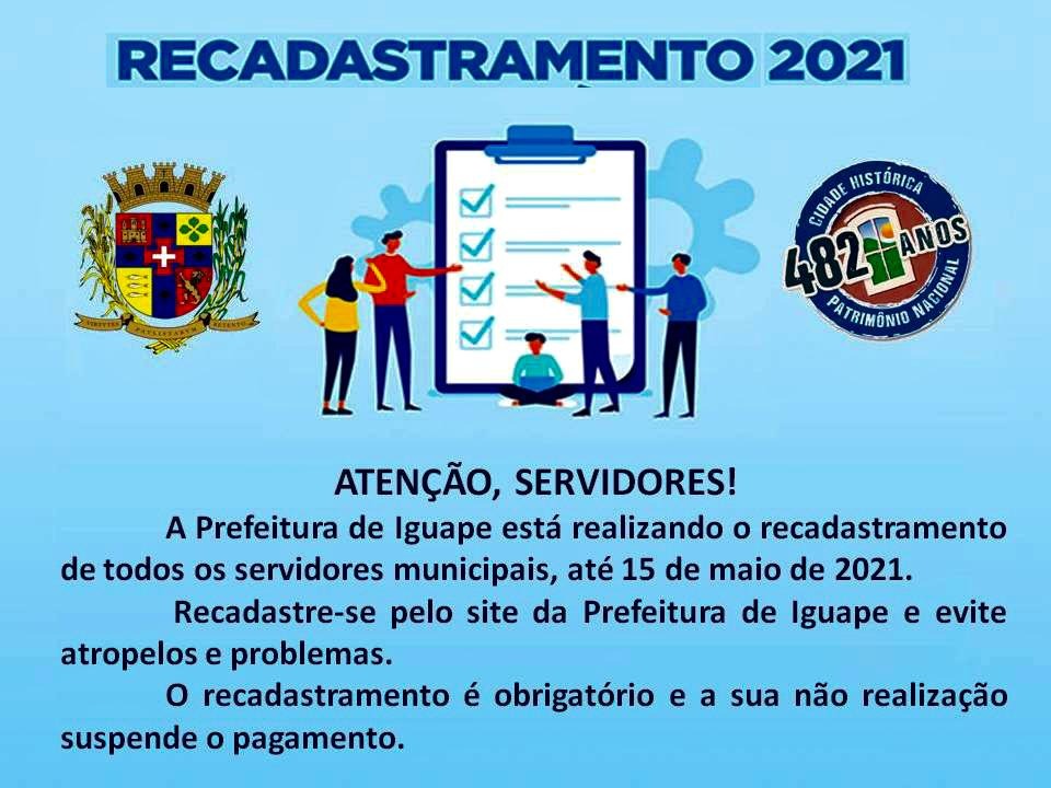 Recadastramento 2021